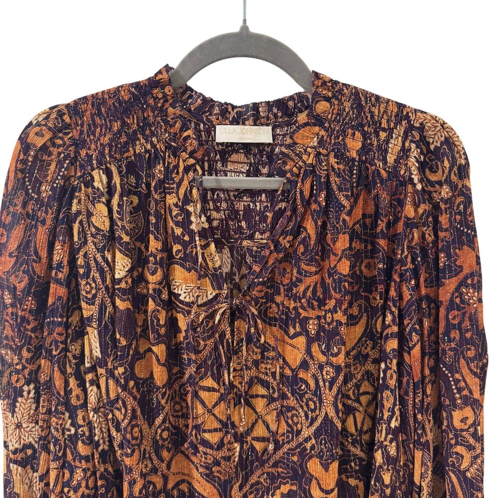 Ulla Johnson Ida Blouse in "Celestial" Size 4 - Picture 6 of 12